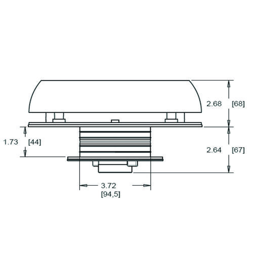 SOLCELLSVENTIL MARINCO 3" RF